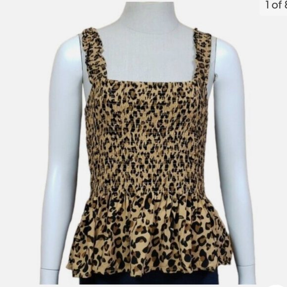 Elodie Red Ruffled Tank Top - Picture 5 of 6